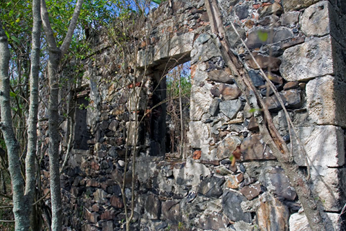 Ruins on Great Thatch Island