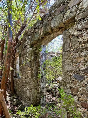 Ruins on Great Thatch Island
