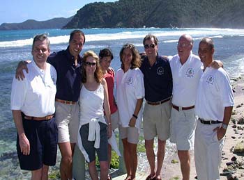 Trustee Meeting with Peter Jennings, Winthrop Rockefeller, Kayce Jennings, Anne Hearst, and others